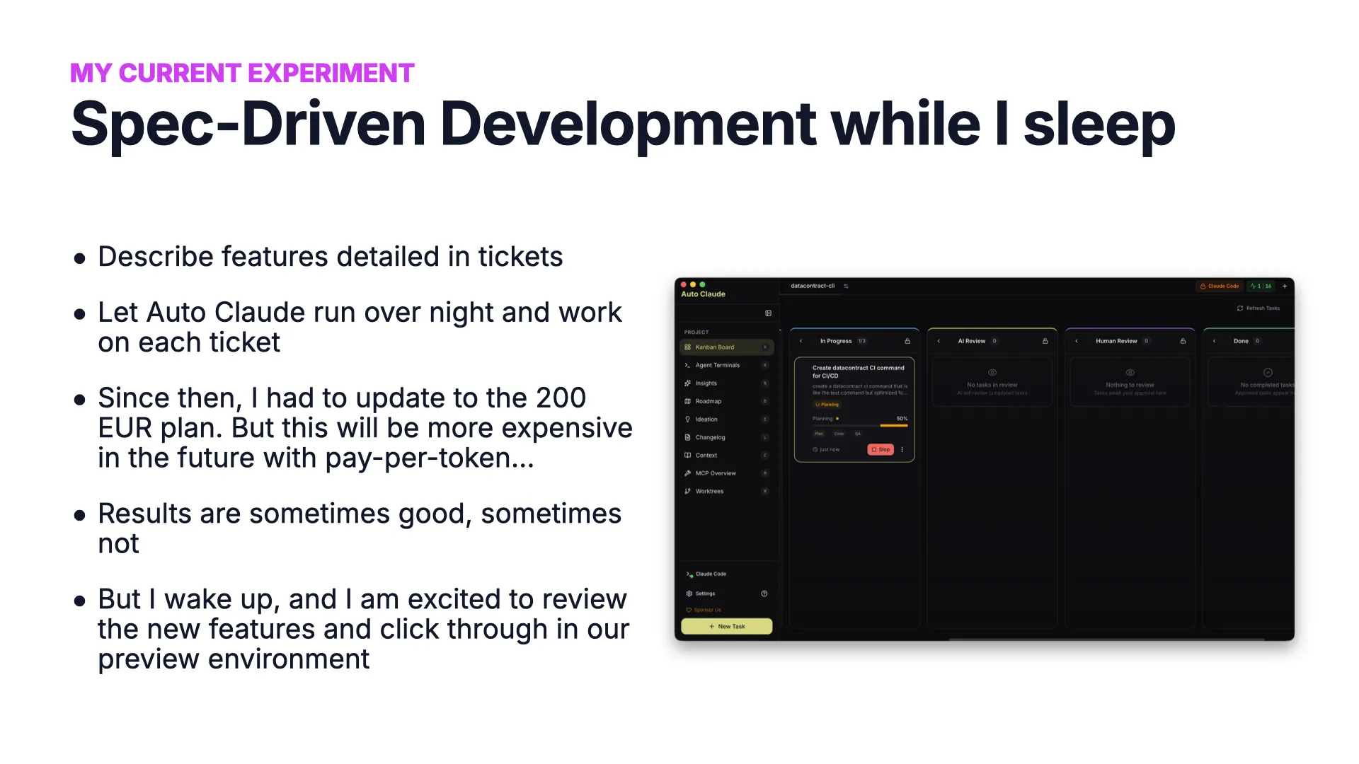 Diapositiva 25: spec-driven development