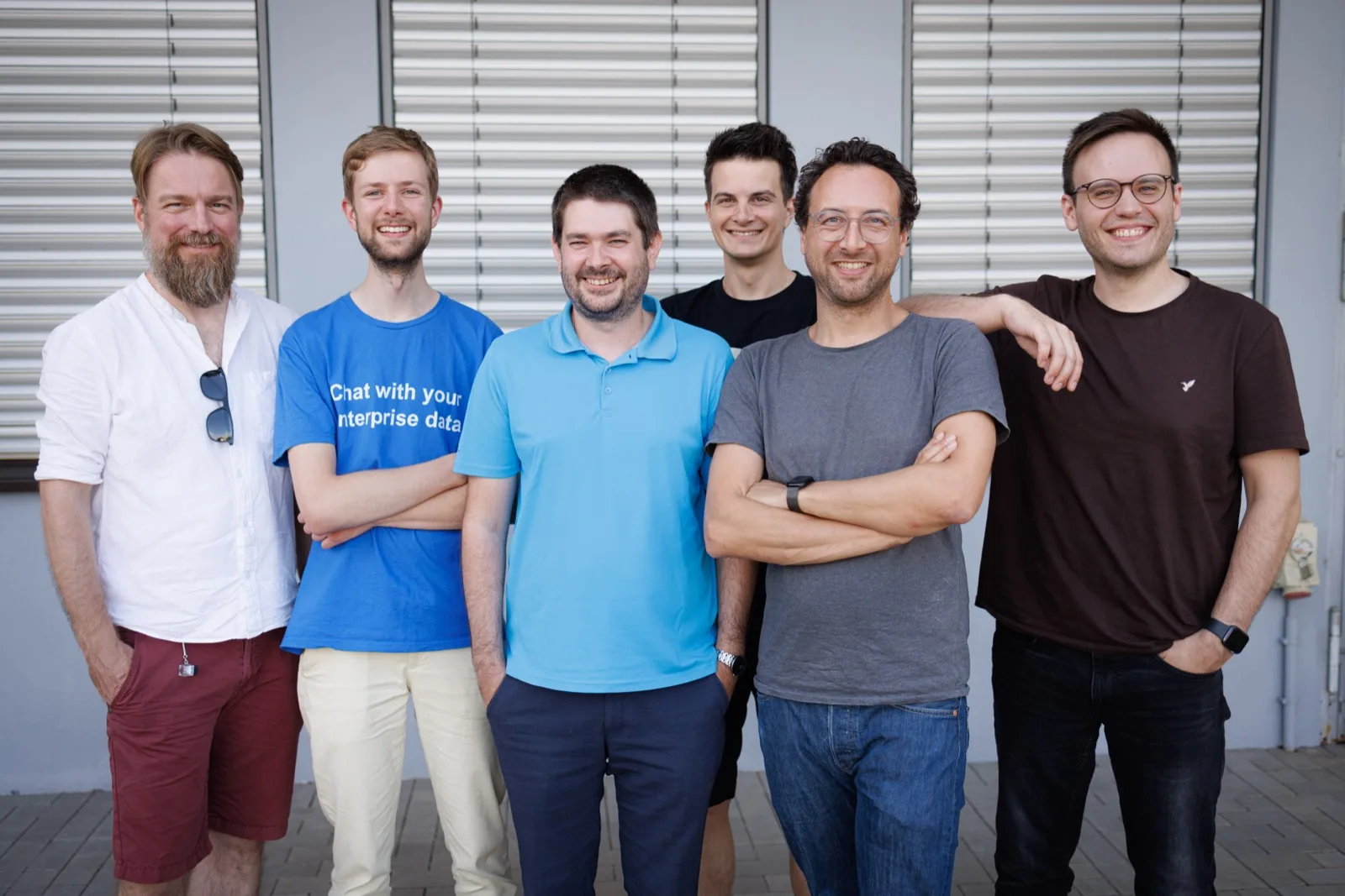 Das Entropy-Data-Team bei den Teamtagen in Ansbach